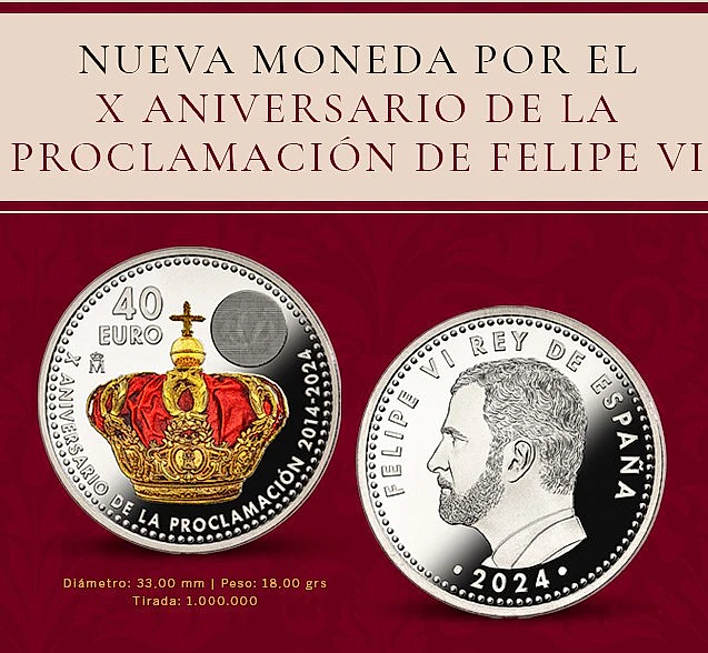 MONEDA PLATA 2024 Consultar precio